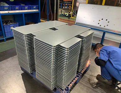 Double Platform Laser