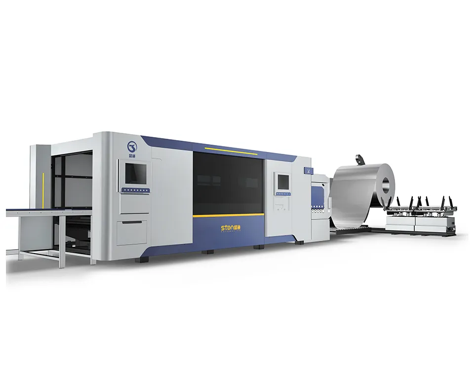 Uncoiling Leveling Laser