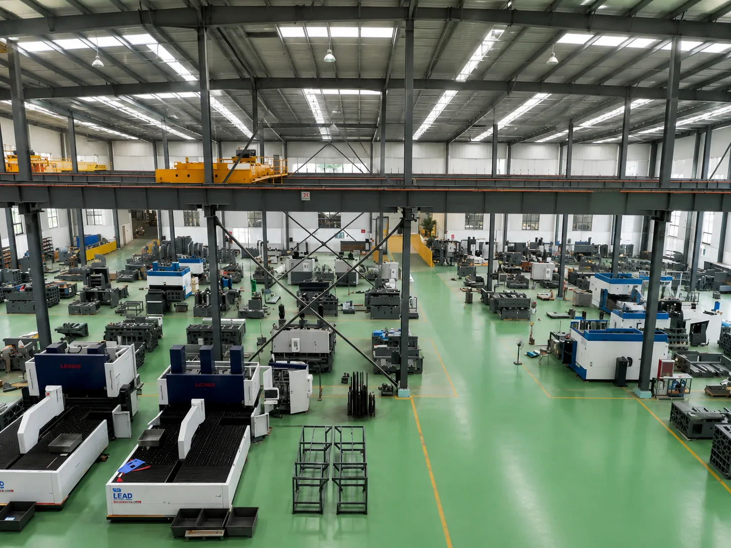 STON CNC sheet metal equipment assembly workshop